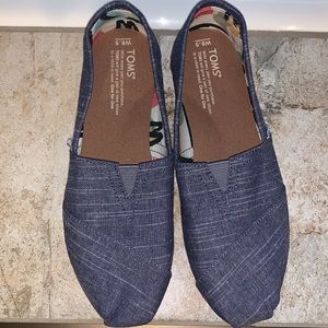 Blue Jean Woman’s Toms Size 8.5 - New